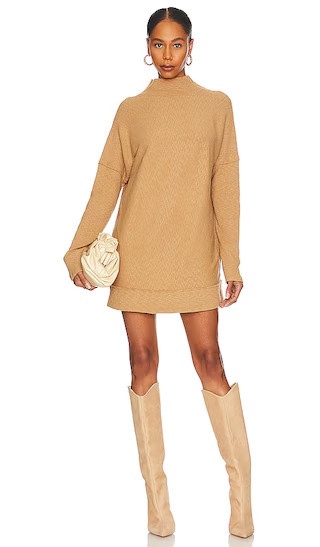 Casey Tunic Dress in Tiger Eye | Revolve Clothing (Global)