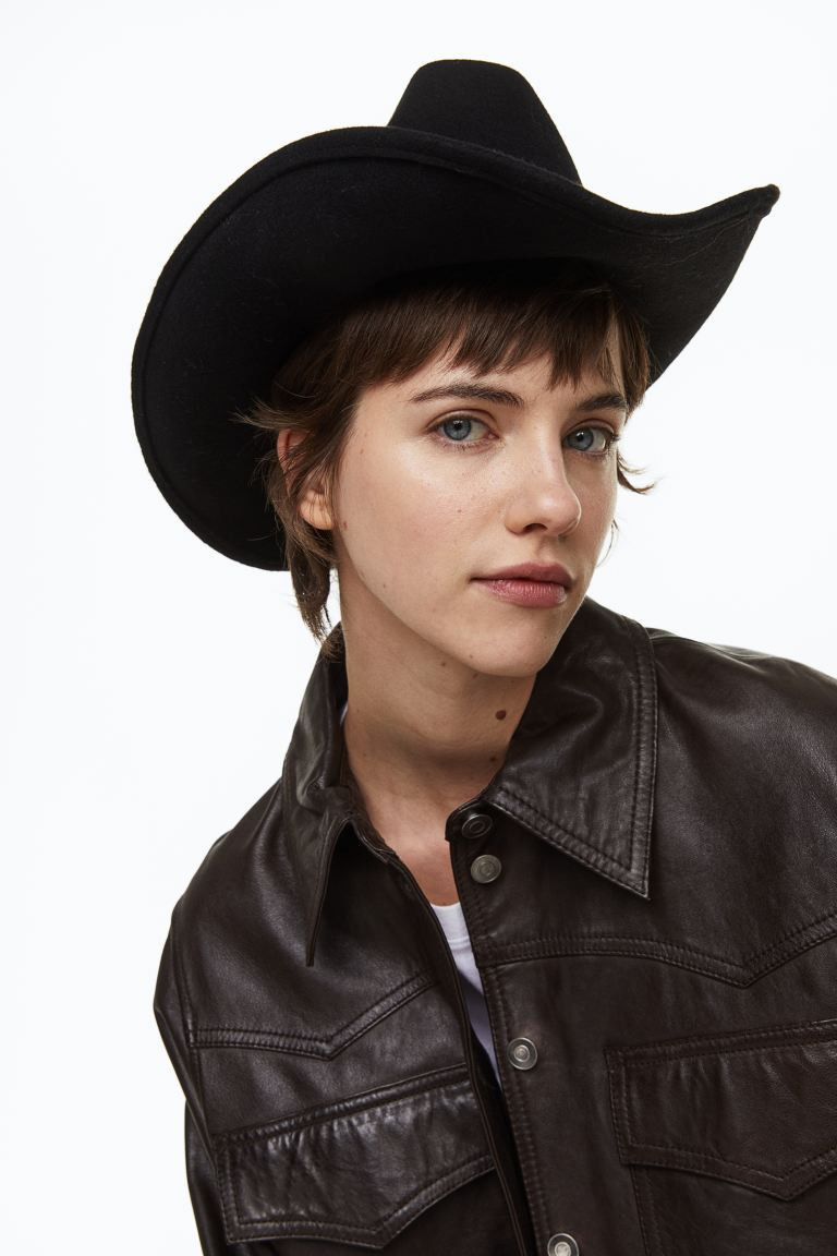 Cowboyhut aus gefilzter Wolle | H&M (DE, AT, CH, NL, FI)