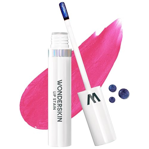 Wonderskin Wonder Blading All Day Lip Stain Peel Off Masque - Long Lasting, Waterproof and Transfer Proof Pink Lip Tint, Matte Finish Peel Off Makeup (Neon Rose Masque) | Amazon (US)