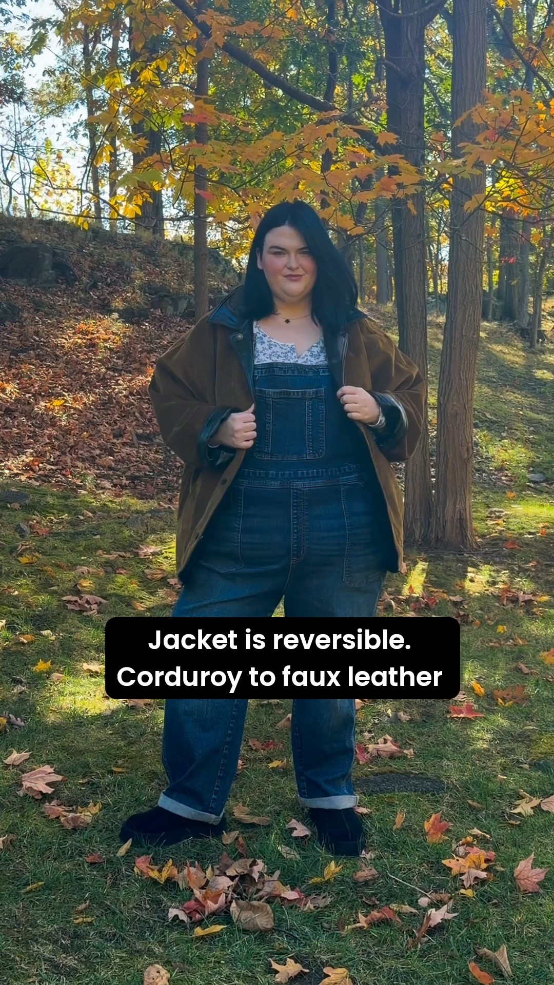 Reversible jacket wearing 2X. Fall outfit. Plus size fall finds  

#LTKSaleAlert #LTKFindsUnder50 #LTKPlusSize