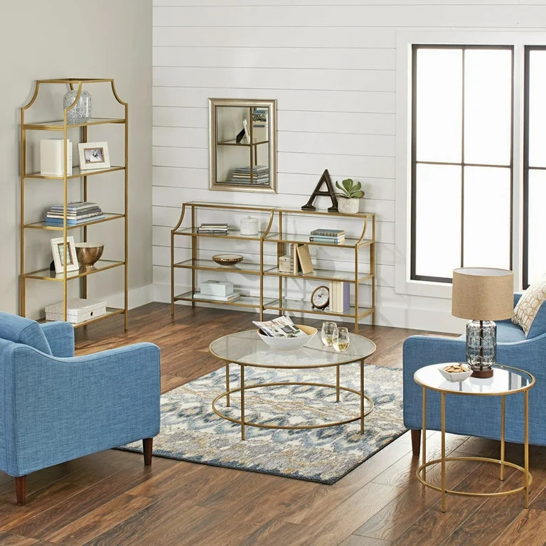 Better Homes & Gardens Nola Coffee Table, Gold Finish | Walmart (US)