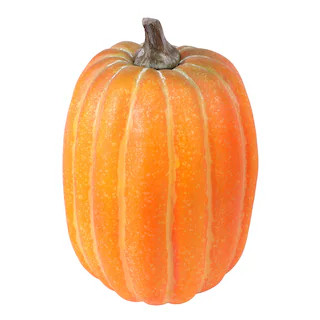 11" Tall Orange & Green Decorative Pumpkin by Ashland® | Michaels | Michaels Stores
