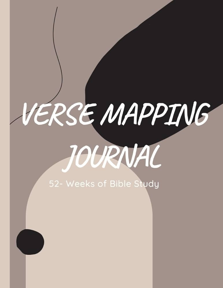 The James Method Verse Mapping Journal: A 52-week Bible Study Workbook | Amazon (US)