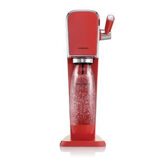 Art Mandarin Red Soda Machine and Sparkling Water Maker Kit | The Home Depot