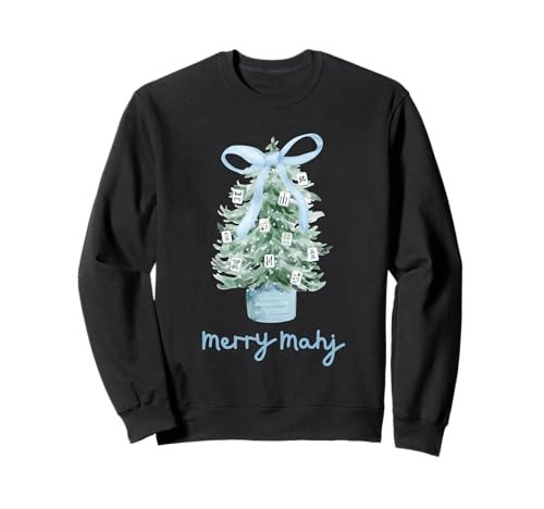 Merry Mahj Christmas Mahjong Sweatshirt | Amazon (US)