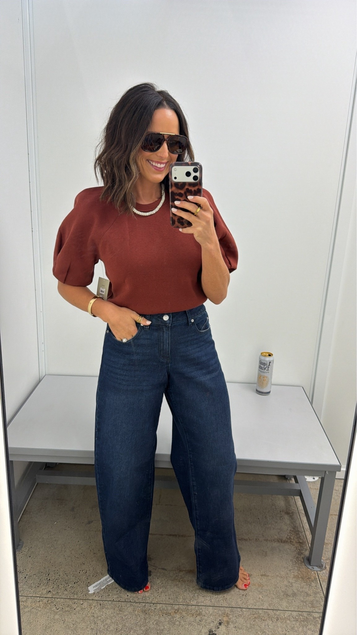 This Walmart top is SO good 🤎 the sleeves make it feel a little more dressed up while still being super easy to style. Such a pretty fall color too!

#WalmartFinds #WalmartFashion #WalmartStyle #FallFashion #FallStyle #AffordableFashion #LTKCreator #LTKFashion