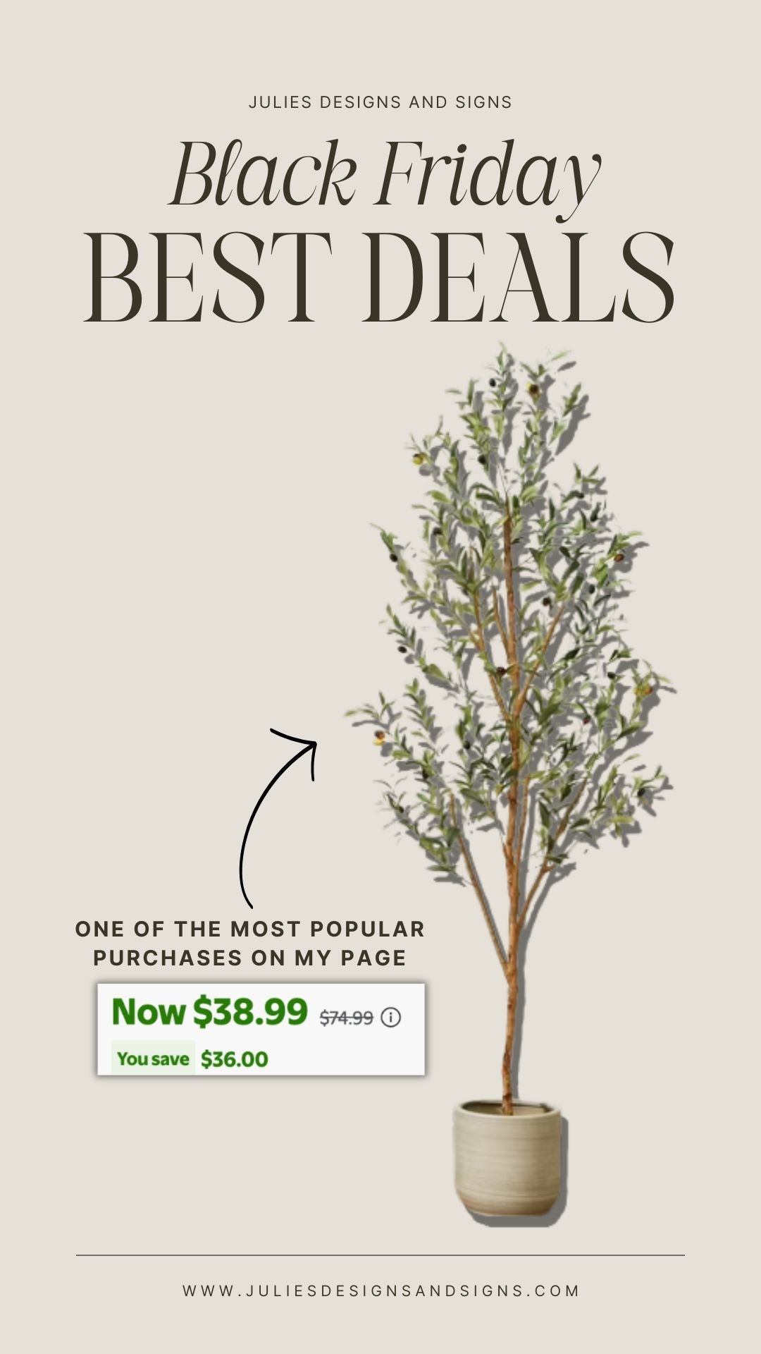 The popular walmart faux tree is on sale for only $39 this Black Friday! We have a few in our home - they look so good!! 

#LTKHome #LTKCyberWeek #LTKGiftGuide