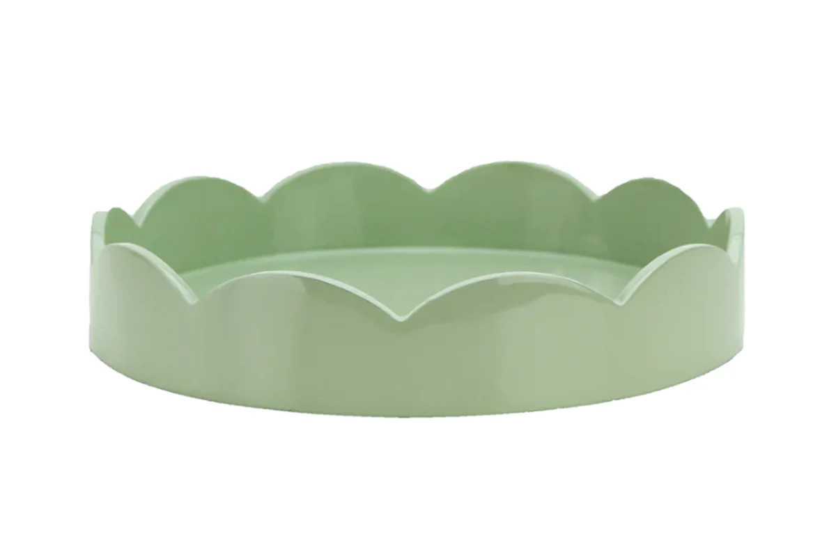8.5" Round Scallop Tray | Lucy's Market