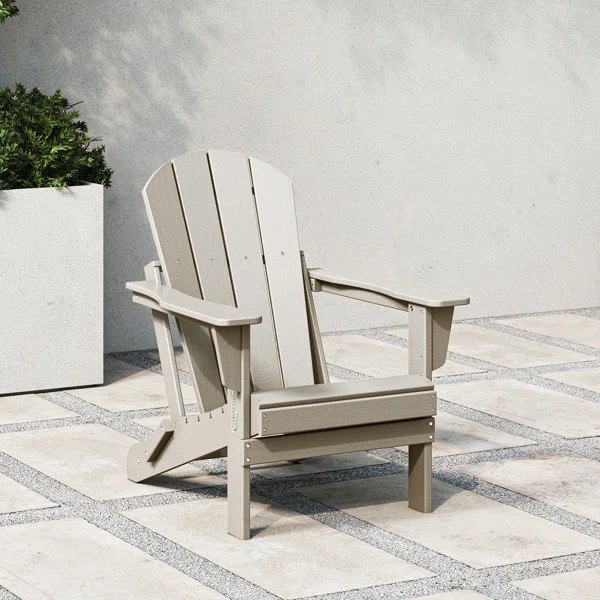 Shawnna Weather-Resistant Foldable Outdoor Adirondack Chair | Wayfair North America
