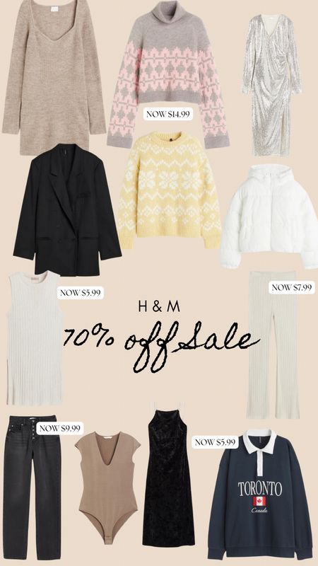 70% off sale at H&M starting at $3.99

#LTKsalealert #LTKfindsunder50 #LTKSeasonal