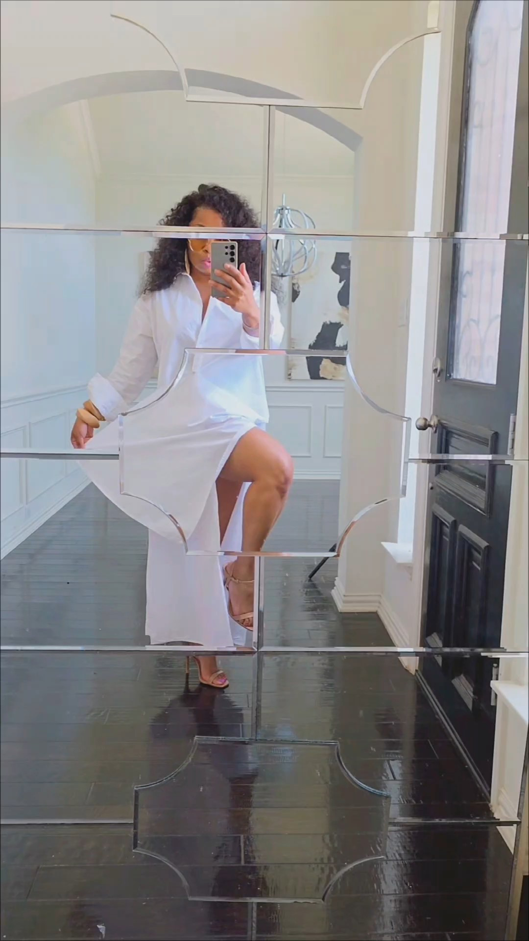 Hey there I like to do this little button trick with my long maxi dresses. Im wearing the "Eleanor Oversized Maxi Shirt Dress" from the Fashion Nova site. And my bag is linked below.

#LTKdayinmylife #LTKootd #LTKvlog
