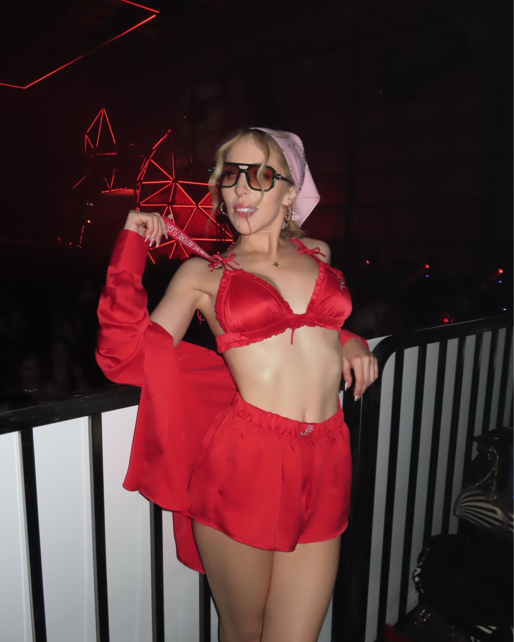 My red PJ set: my favorite fit of Coachella 2024. Would you rock PJs out? 

This PJ set is one of my all time faves—which I do wear to sleep most of the time. And it’s currently over 50% off! 

#LTKSaleAlert #LTKFindsUnder50 #LTKFindsUnder100