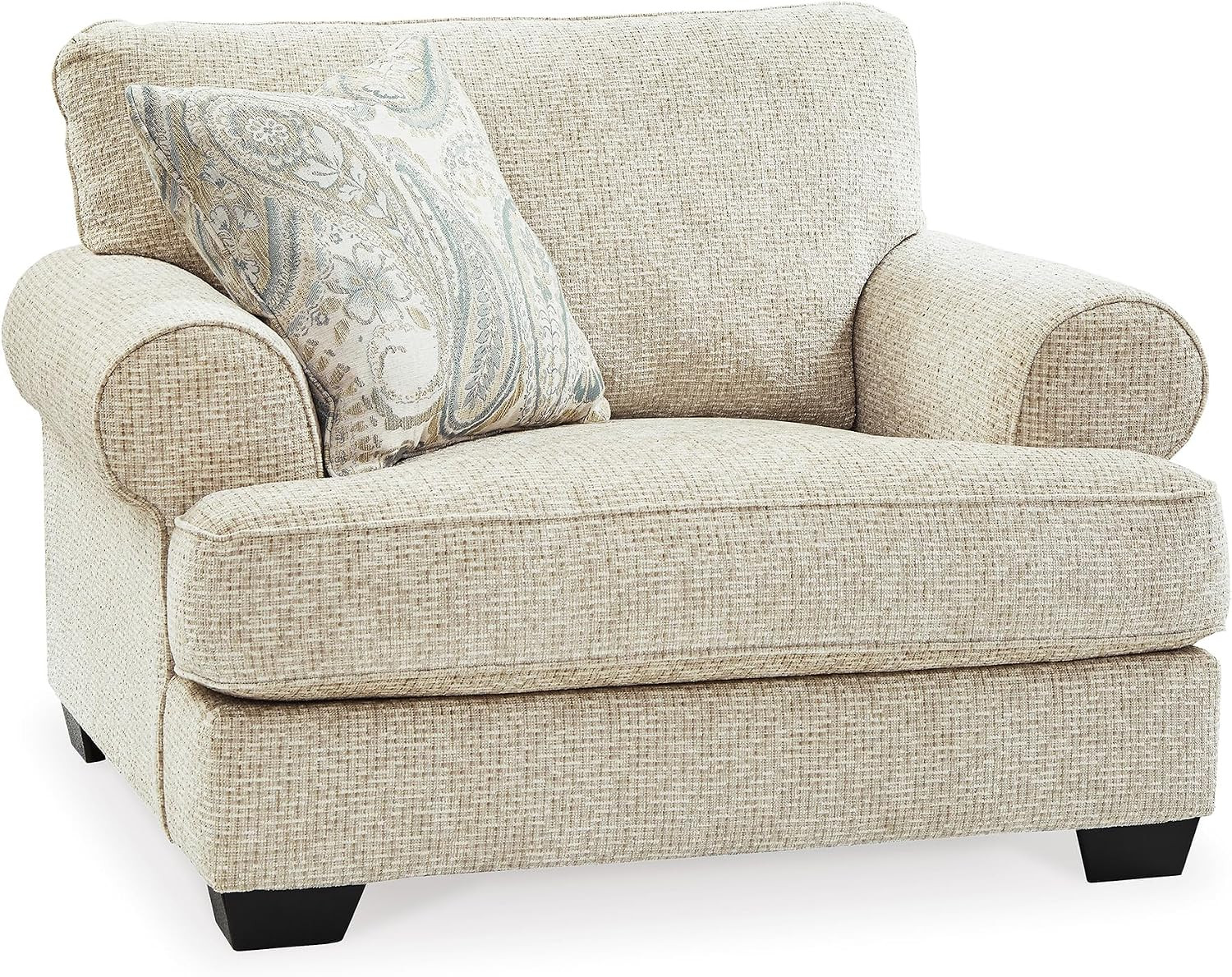 Signature Design by Ashley Monaghan Comfy Oversized Accent Chair, Sandstone | Amazon (US)