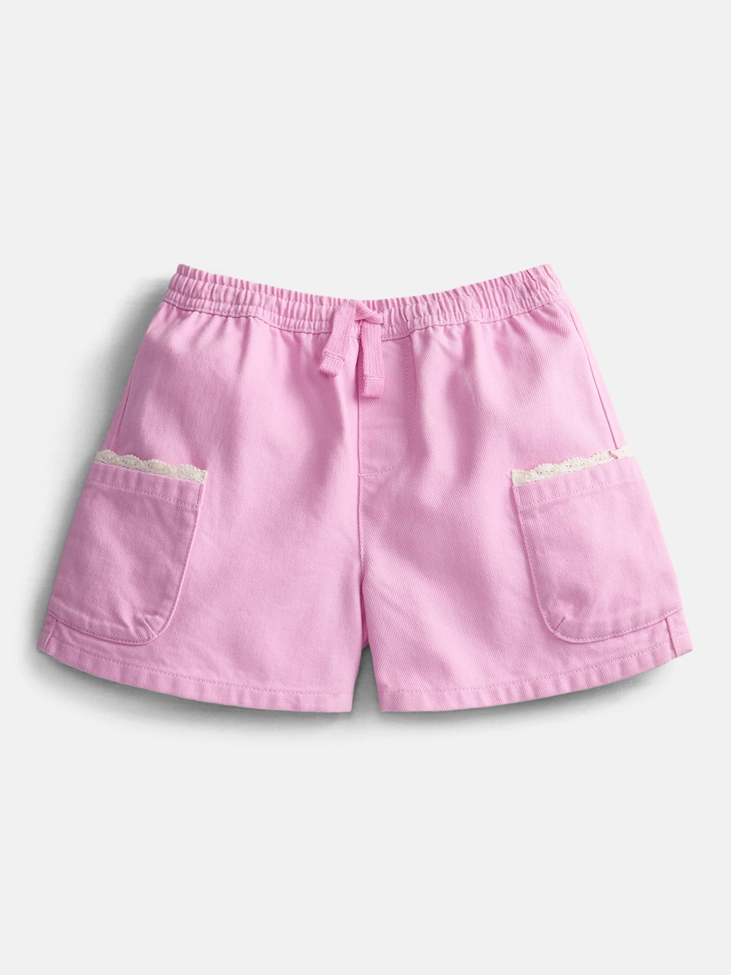 Wonder Nation Little Girls Pull On Shorts, Sizes 4-10 | Walmart (US)