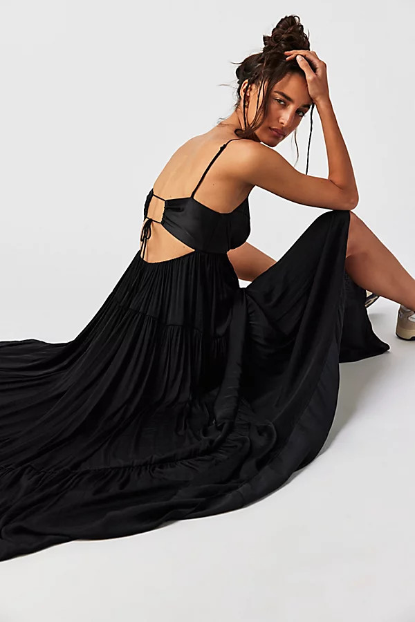 Freya Maxi Dress by Free People, Black, XS | Free People (Global - UK&FR Excluded)
