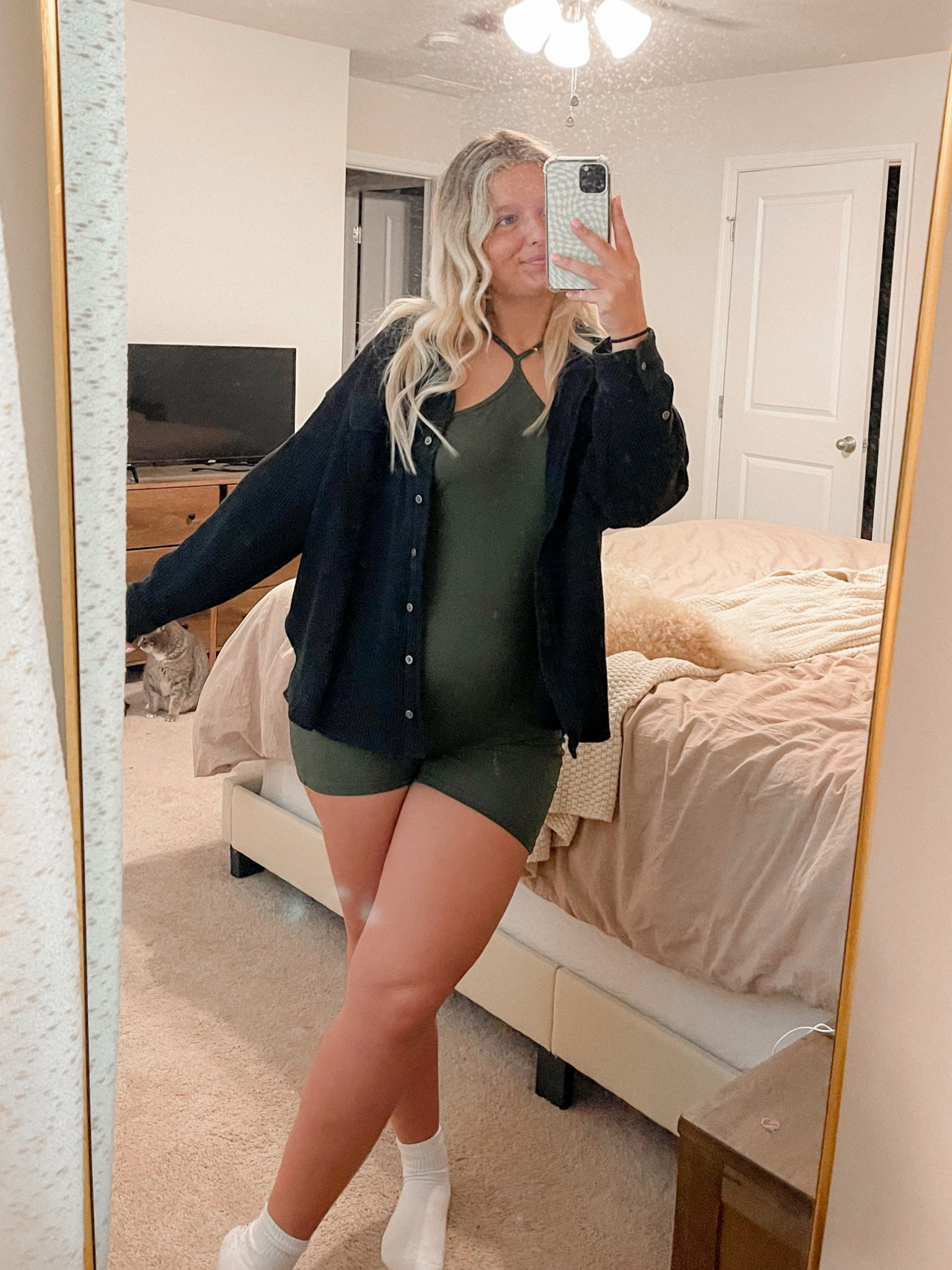 Onesie & jacket outfits are my fav ✨💚

#LTKfit #LTKGiftGuide #LTKFind