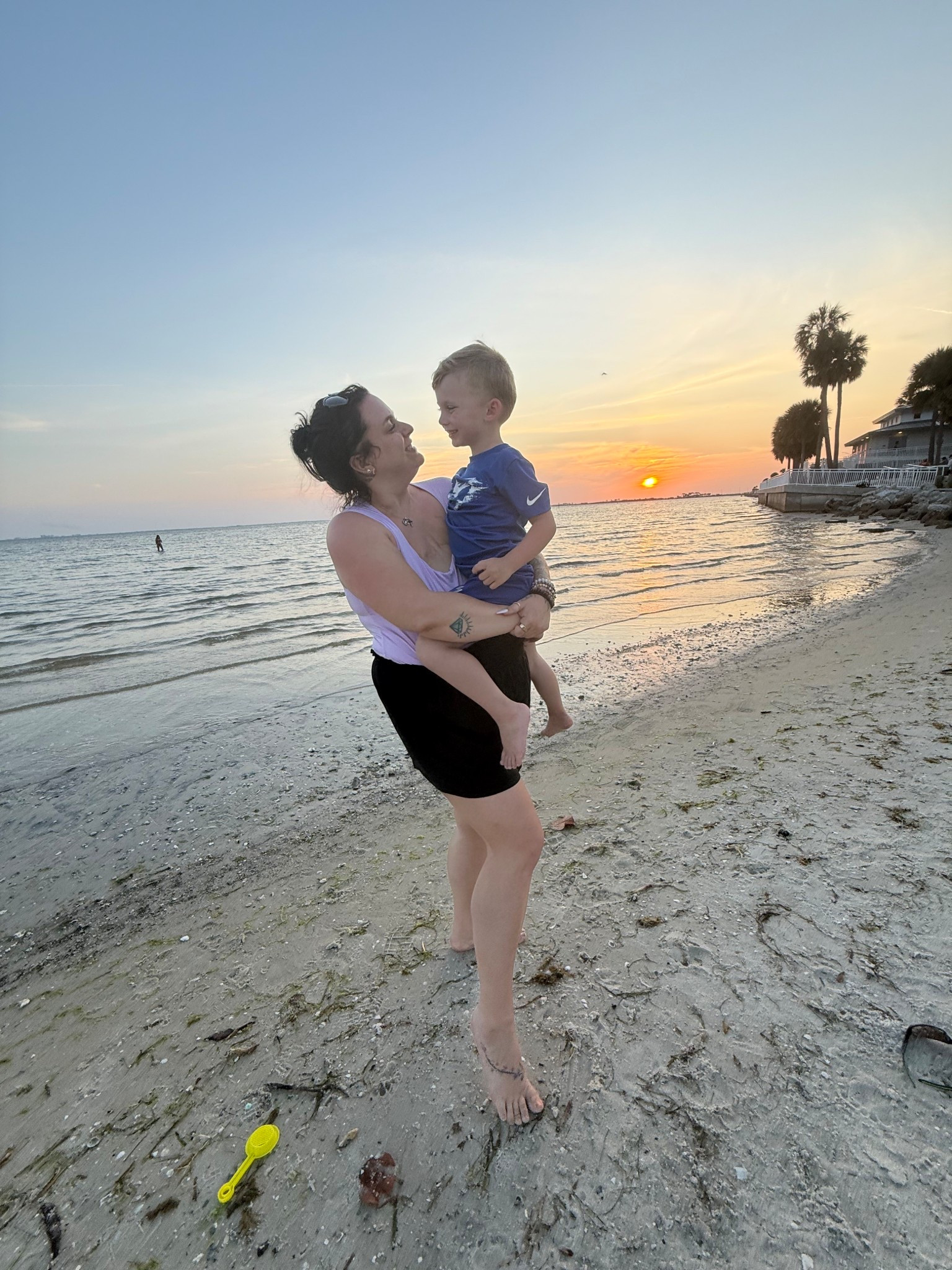 Family moments! And the perfect outfits! My son and I loved this beach! It was shallow out so far!

#LTKSeasonal #LTKMidsize #LTKFamily