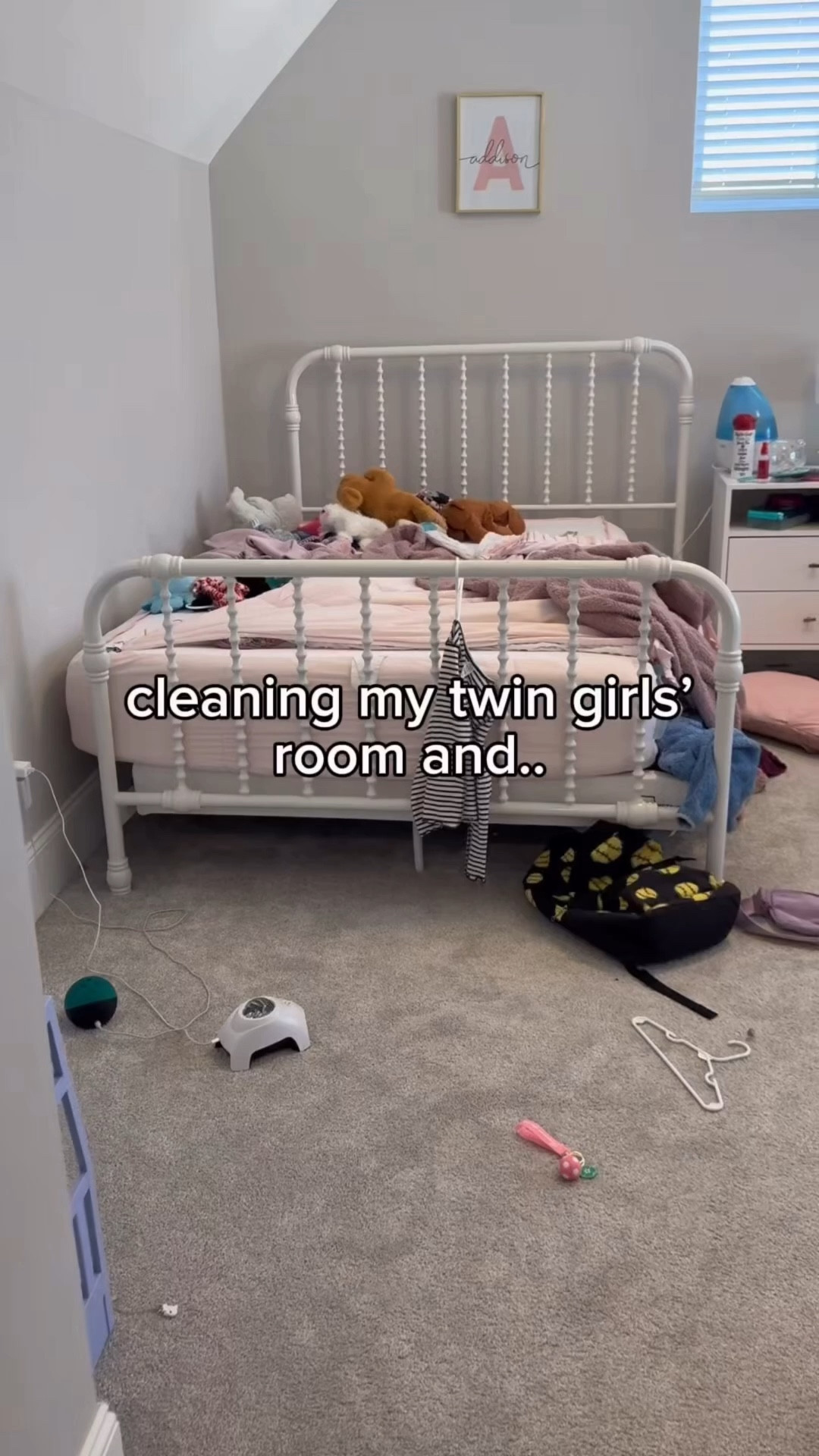 .. so that’s where the @reeses went 😅 my girls usually pick up their room but sometimes I like to surprise them with a full reset. the bean bag stuffy holder has always been a game changer in containing what they’ve collected over the years 😆

#cleaningmotivation #cleanwithme #kidsroom #cleaninginspo #deepclean

#LTKHome