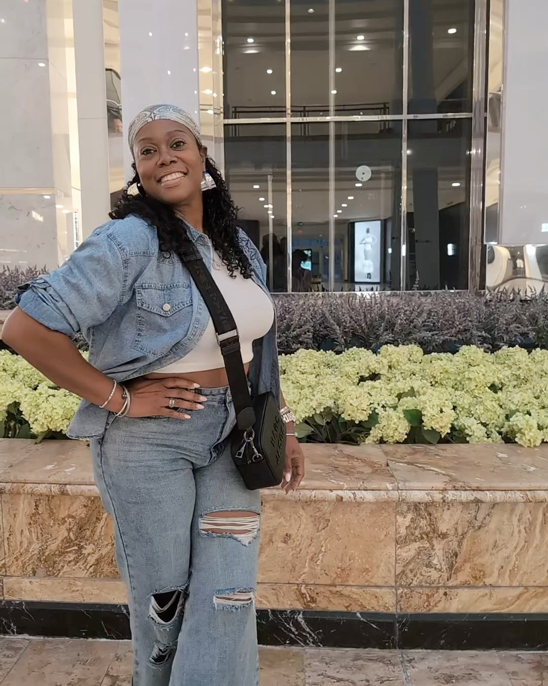 Denim on denim kinda day and I’m not mad at it. Amazon came through with the jeans and soft denim button down top and my Marc Jacobs bag tied it all together. Threw on my Jordan 1s, silver stack, and a little Sol de Janeiro 68 because we’re keeping it girly, soft, and still giving fly.

Denim top + jeans L | Jordan 1s | Marc Jacobs crossbody | Silver accessories | Sol de Janeiro 68

Soft life, styled right ✨

#DenimOnDenim #AmazonFinds #CasualChic #StreetStyle #OOTD #fashioninfluencer #atlfashioninfluencer #fashioninspo #luxelife #imtashamack

#LTKFindsUnder50 #LTKOver40 #LTKShoeCrush