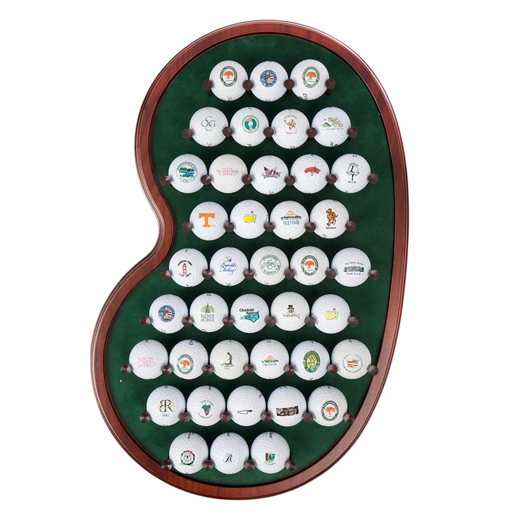 Golf Ball Display Rack | Holds 40 Golf Balls | Unique Putting Green Shape | Two Color Options | M... | Etsy (US)