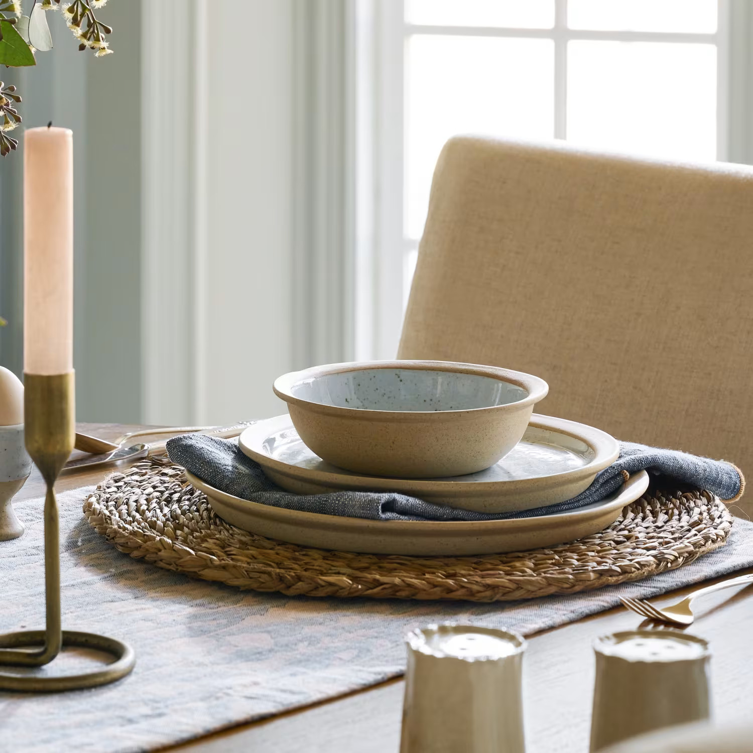 Lucian Round Placemat | Magnolia