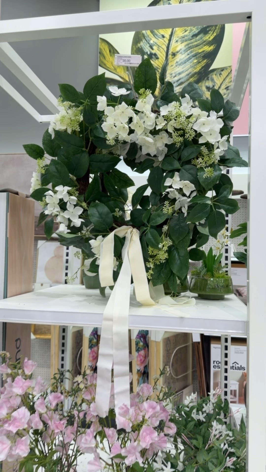 Target Tuesday 
Wreath 
Front door wreath 
Spring decor 
Winter decor 

#LTKSaleAlert #LTKFindsUnder50 #LTKHome