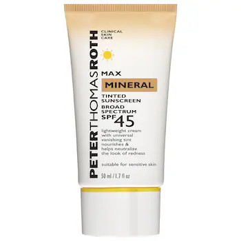 Max Mineral Tinted Sunscreen Broad Spectrum SPF 45 - Peter Thomas Roth | Sephora | Sephora (US)