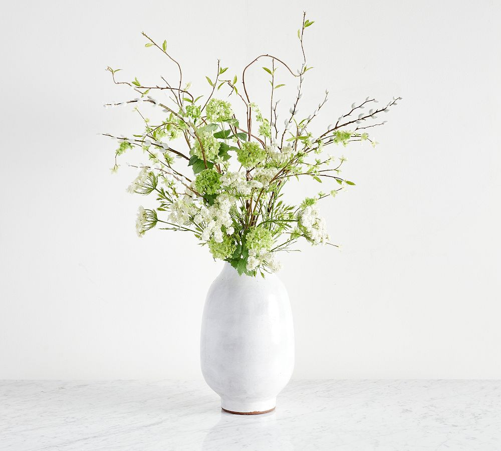 Faux Elevated Hydrangea Branch Bundle | Pottery Barn (US)