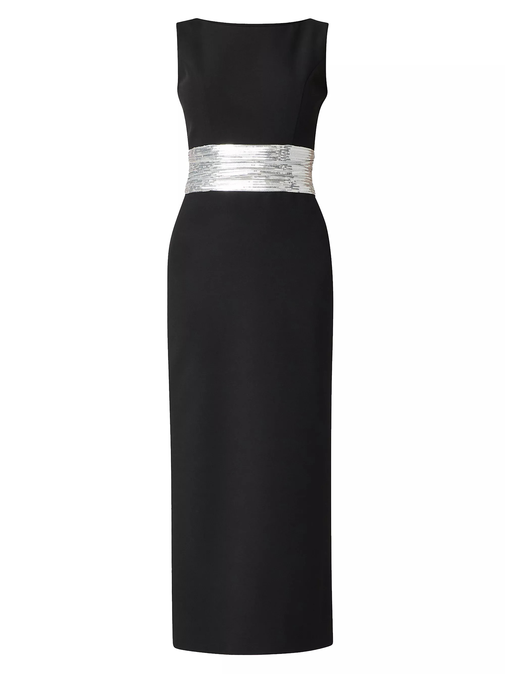 Sia Sequined-Waist Column Dress | Saks Fifth Avenue