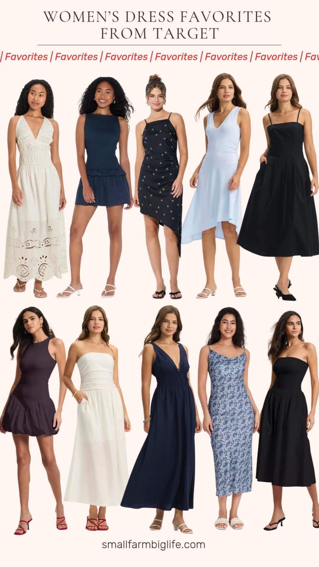 This is the perfect time of year for dresses. They work well with a sweater or denim jacket in the morning when it's cold and then on their own in the afternoon when it's hot. 

These dresses are perfect for end of summer and early fall wedding guest dresses too.

Target has some really cute women's dresses right now! 

 #LTKOver40 #LTKFindsUnder50