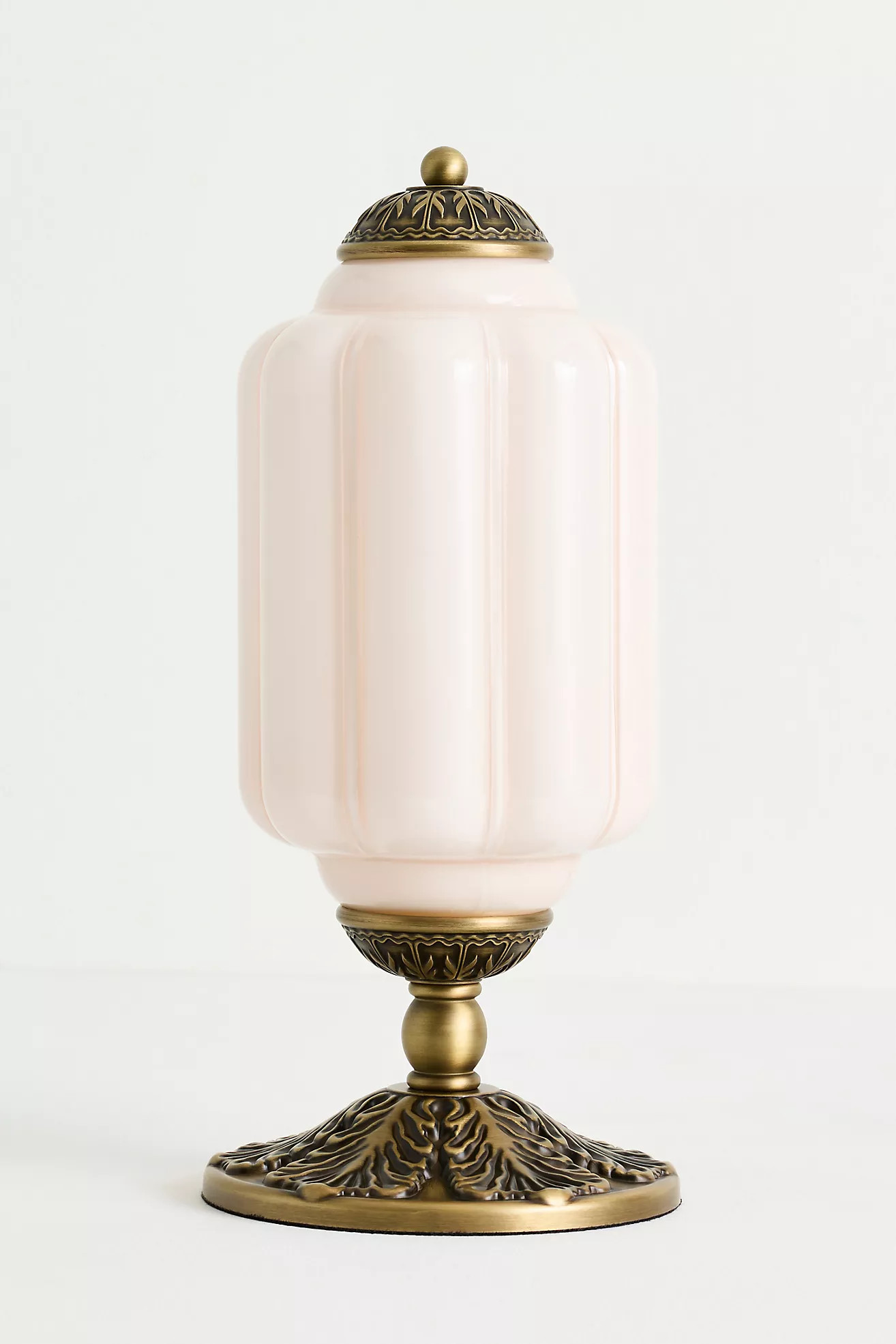 The Eloise Scallop Milk Glass Table Lamp | Anthropologie (US)
