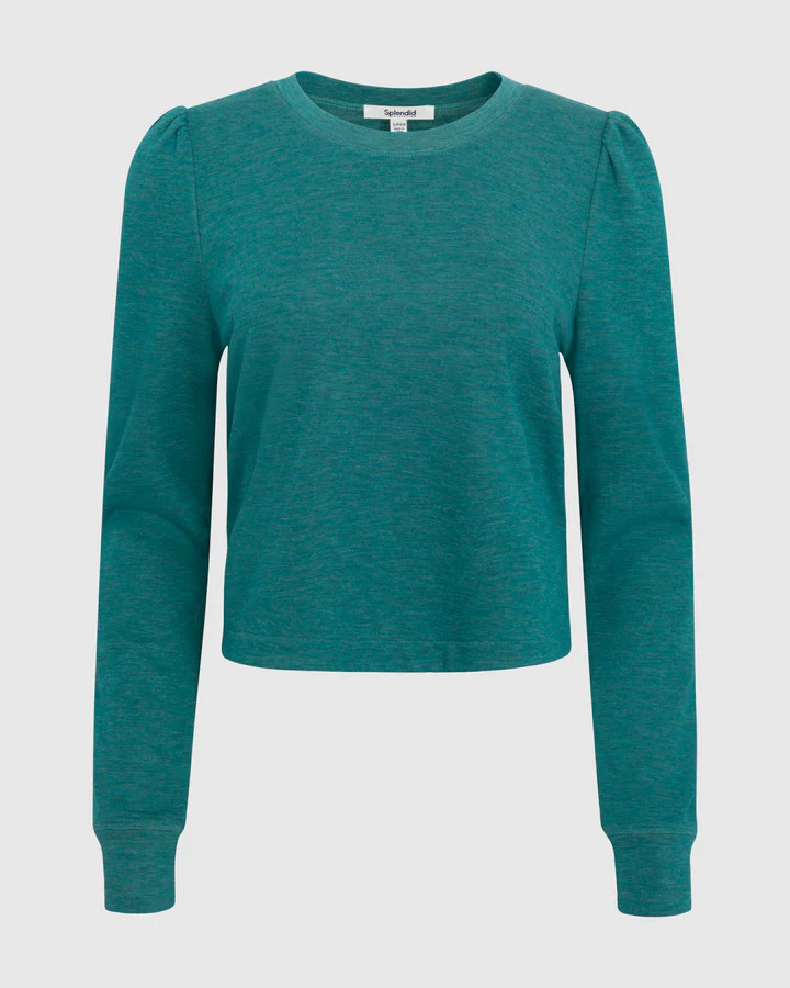 Splendid x Charli Evans Puff Sleeve Top | Splendid