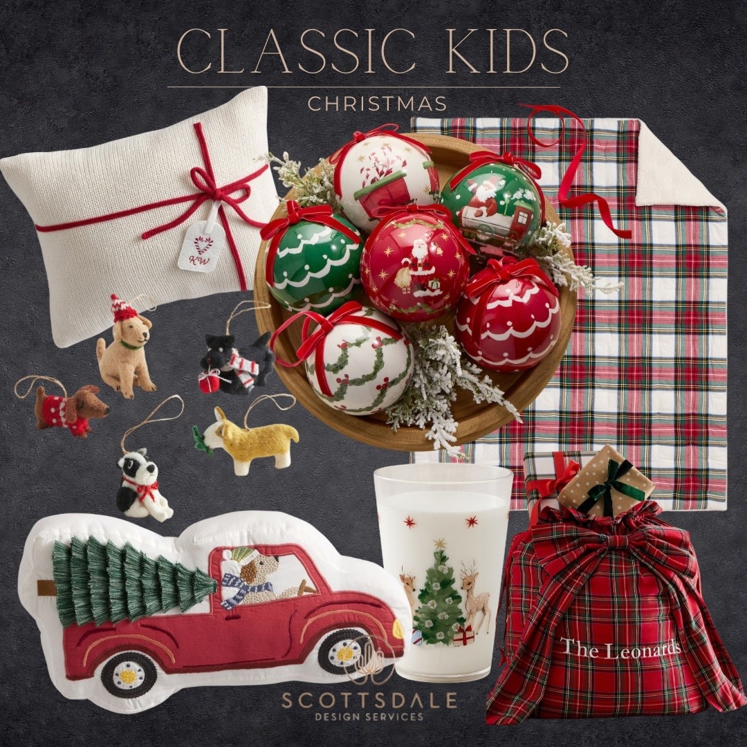 Classic Kids Christmas🎄❤️

Holiday decor, plaid quilt, dog holiday, kids, ornaments,

#LTKHome #LTKSeasonal