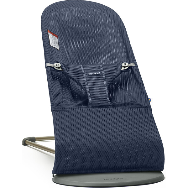 Bouncer Bliss Mesh, Navy Blue | Maisonette