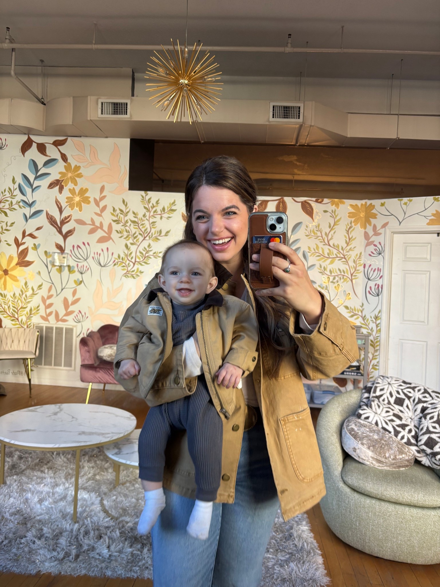 Matching jackets with my tiny boy today!

#LTKFamily #LTKBaby #LTKSaleAlert