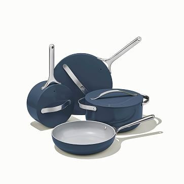 Caraway Non–Toxic Cookware & Storage Set - Navy | West Elm (US)
