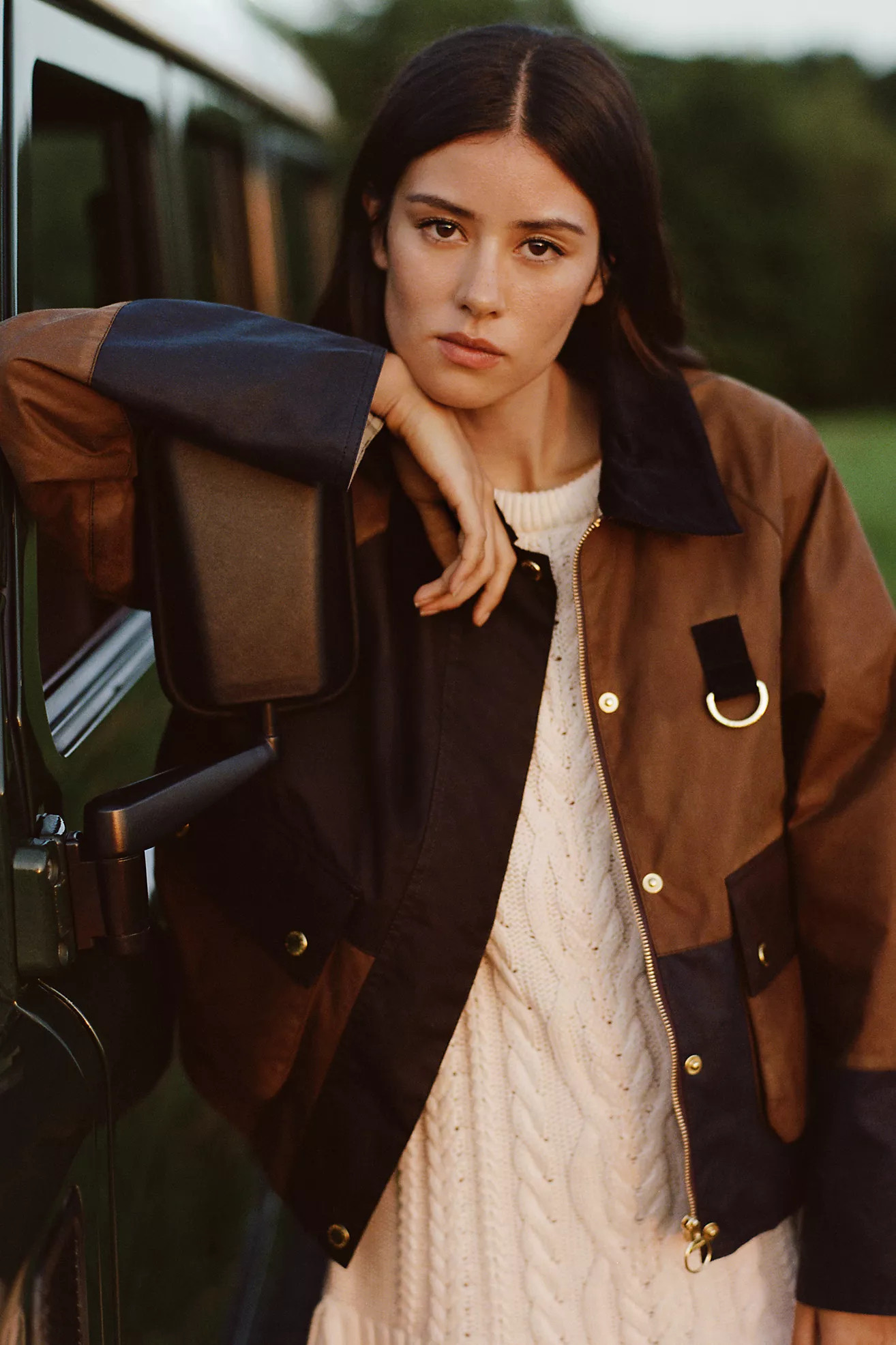 Barbour x Anthropologie 100% Cotton Jacket | Anthropologie (US)
