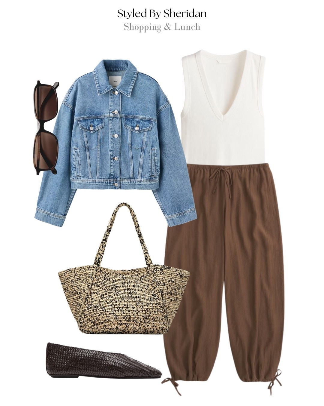 Styling balloon trousers ➡️ A summer look for a day of shopping & lunch

#LTKsummer #LTKbag #LTKshoes