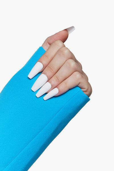 Opaque Coffin Press-On Nails | Forever 21 (US)