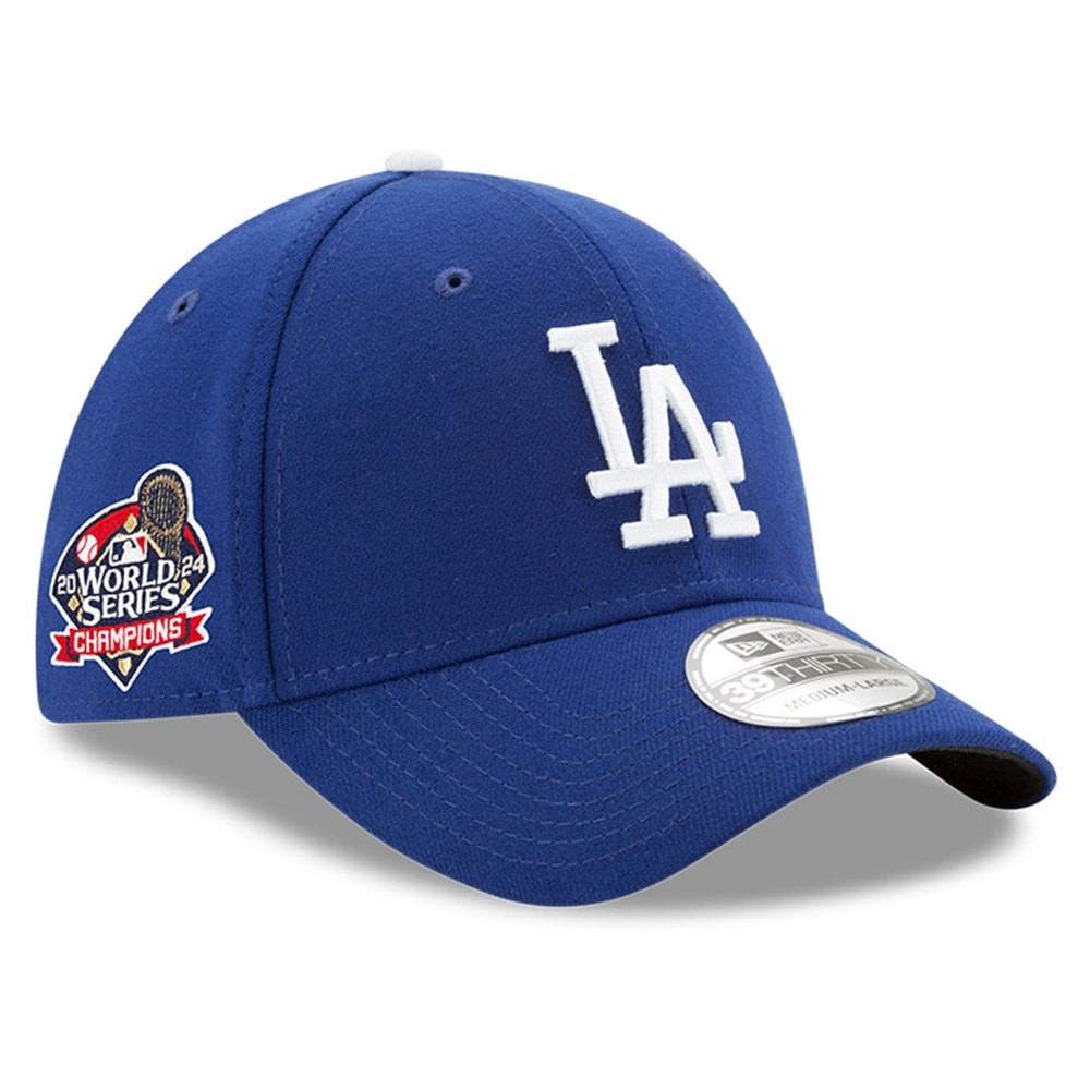 Los Angeles Dodgers New Era 2024 World Series Champions Side Patch 39THIRTY Flex Hat – Royal | Lids