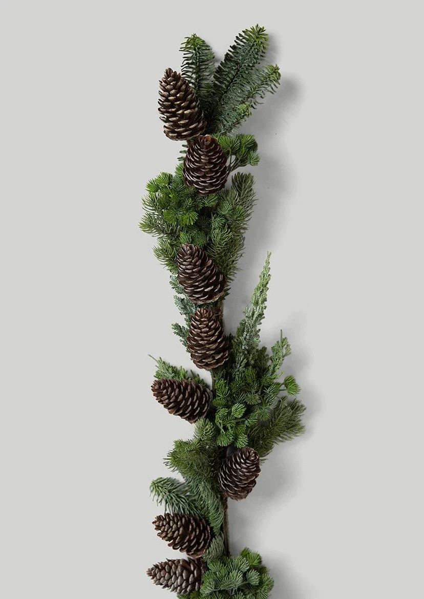 Real Touch Spruce and Pine Cone Garland - 48 | Afloral