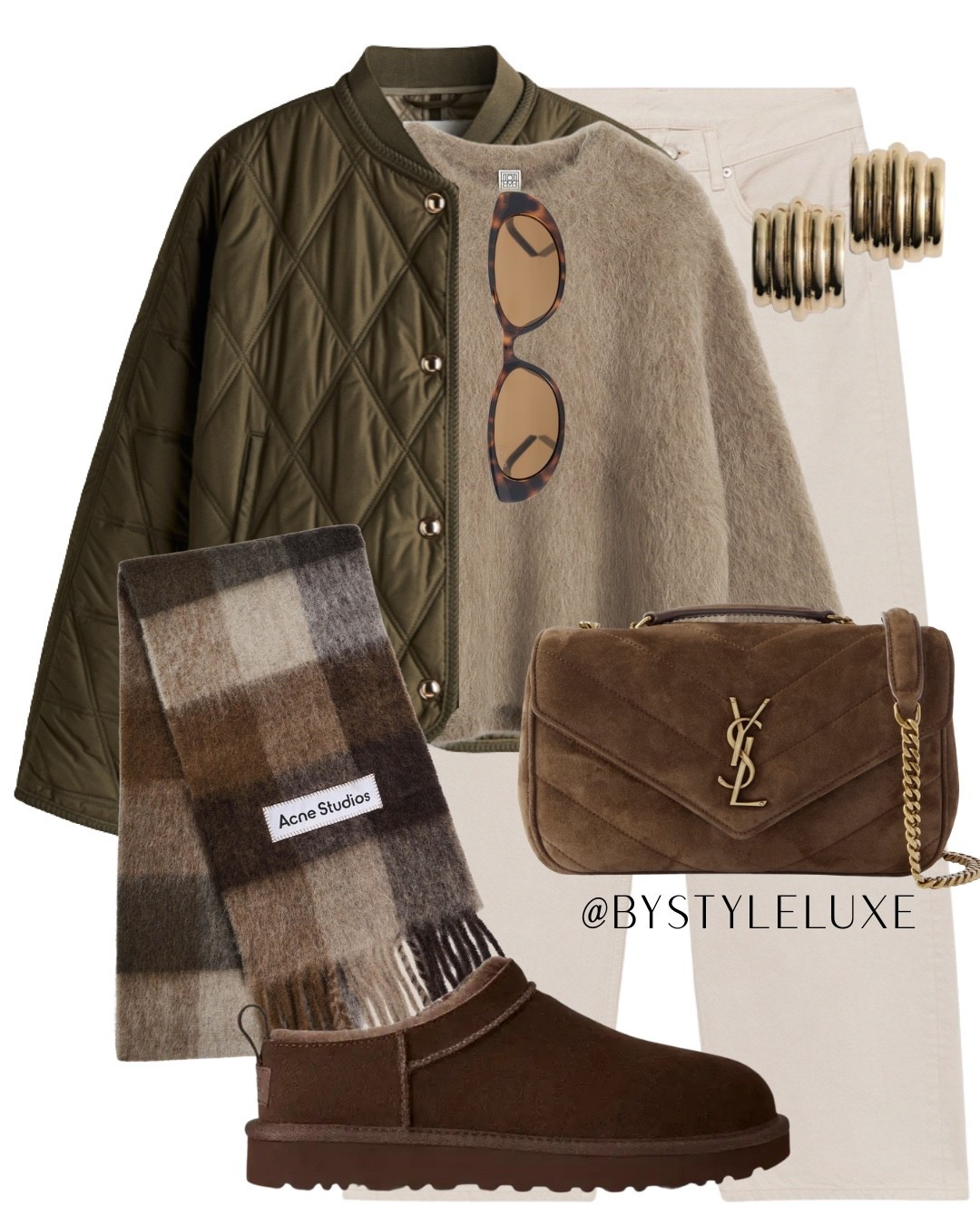 QUILTED JACKET - styling this H&M quilted jacket with jeans and must have Ugg micro boots in the new dusted Cocoa colour 

#autumnoutfit #jacket #jeans 

#LTKshoes #LTKjeans #LTKautumn
