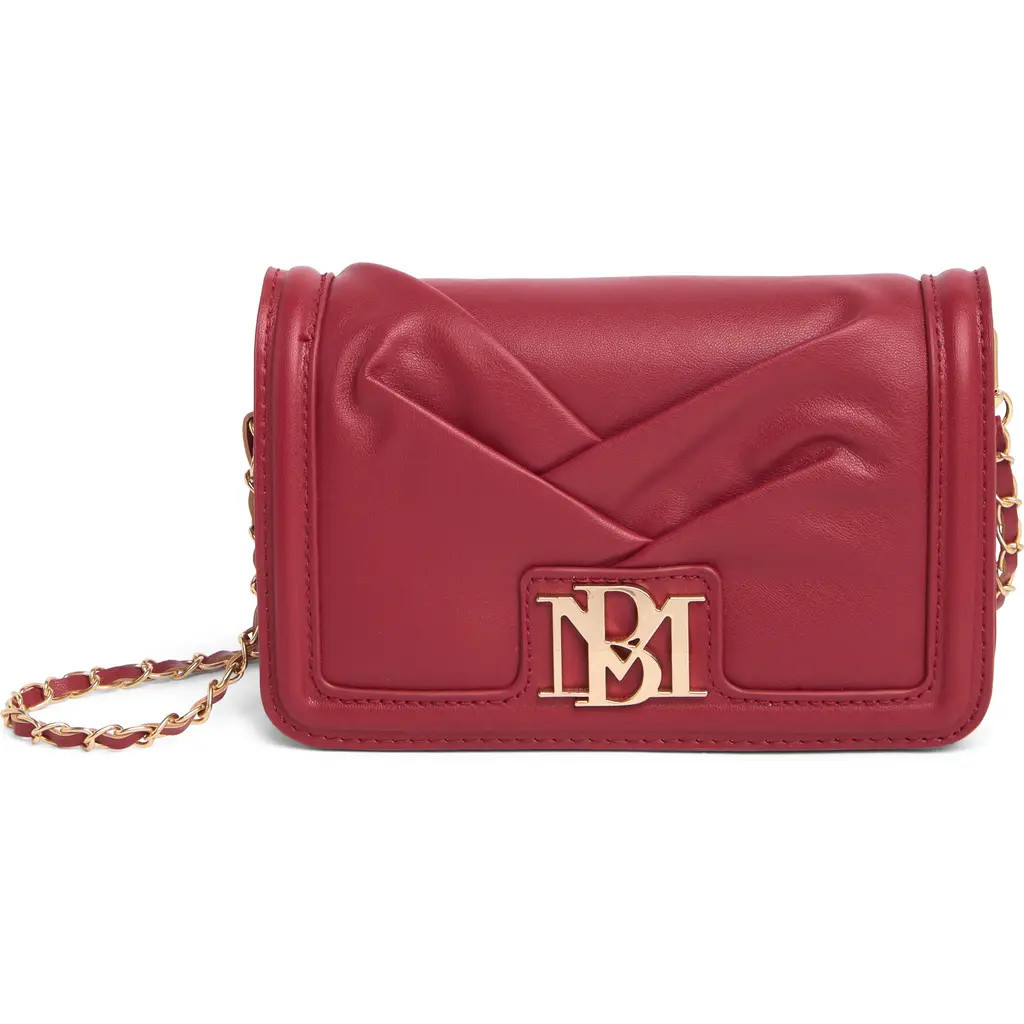 Badgley Mischka Collection Small Pleat Crossbody Bag in Brick Red at Nordstrom Rack | Nordstrom Rack