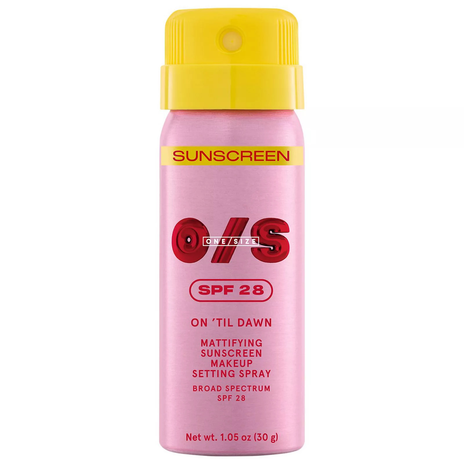 ONE/SIZE by Patrick Starrr Mini On 'Til Dawn Mattifying Sunscreen Makeup Setting Spray SPF 28, Size: 3.6 Oz, None | Kohl's