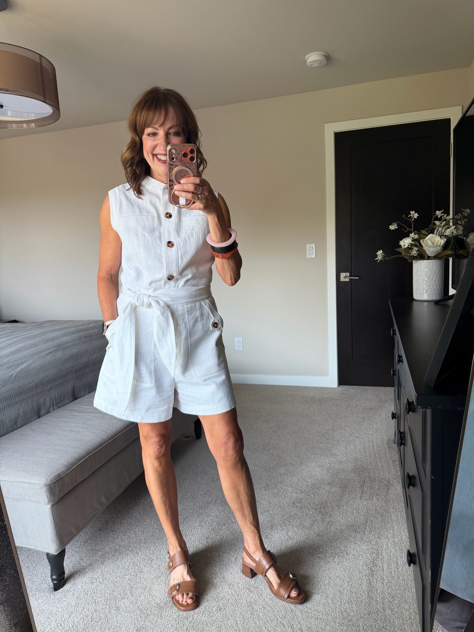 Off to the Heathman Hotel in Kirkland for an overnight! It’s a fun couples getaway collaboration. It’s the perfect time to wear my @Cartolina romper! I love the fit and style, and it’s 30% off!!

White romper, Easy Spirit sandals, Mango bangles

#LTKdayinmylife #LTKootd #LTKOver40