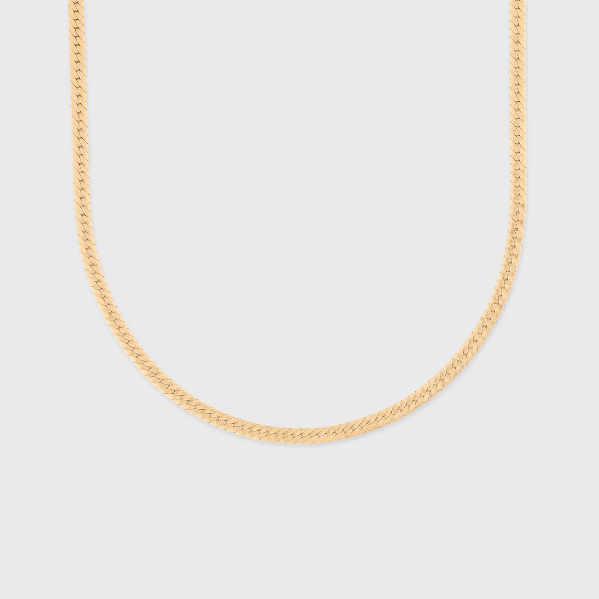 herringbone necklace | Cuffed by Nano