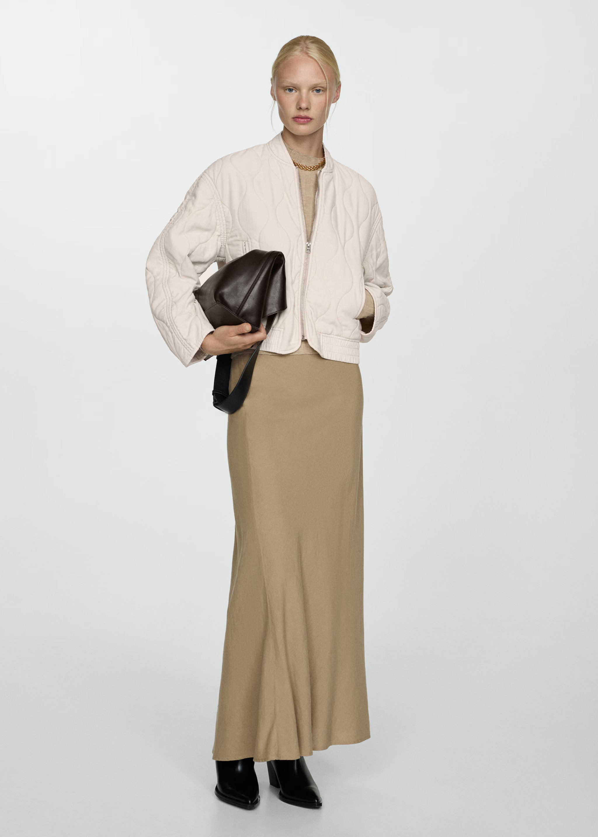 Quilted bomber jacket - Women | MANGO USA | Mango (US/MX/AU)