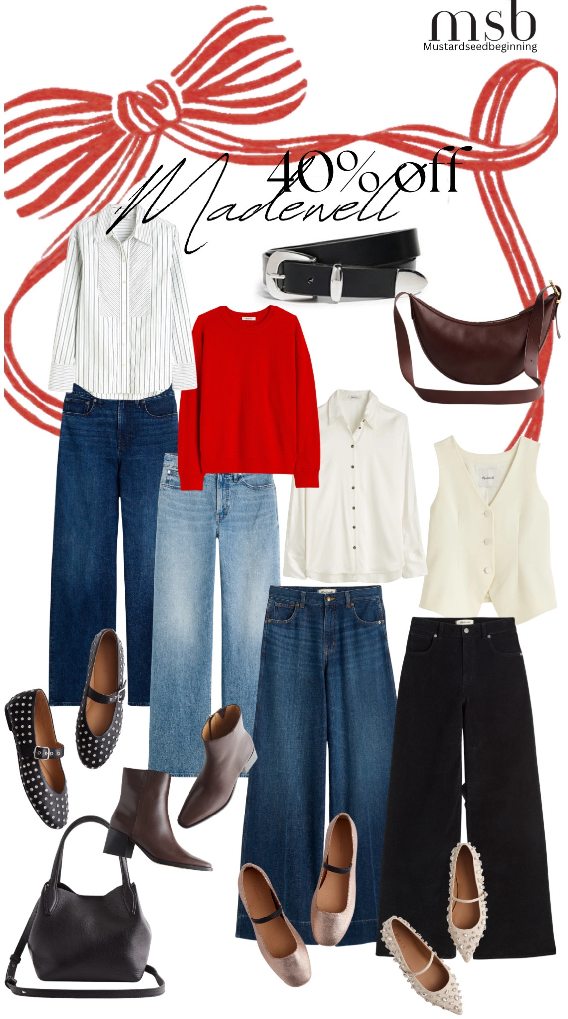 40% off at Madewell

#LTKHoliday #LTKStyleTip #LTKCyberWeek