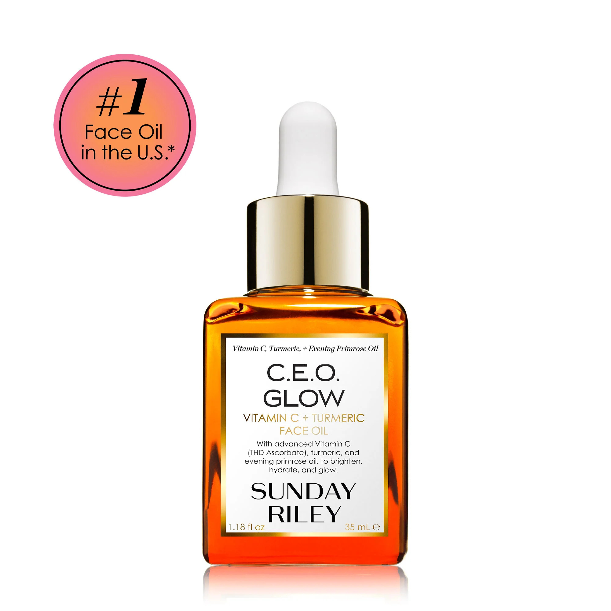C.E.O. Glow Vitamin C and Turmeric Face Oil | Sunday Riley