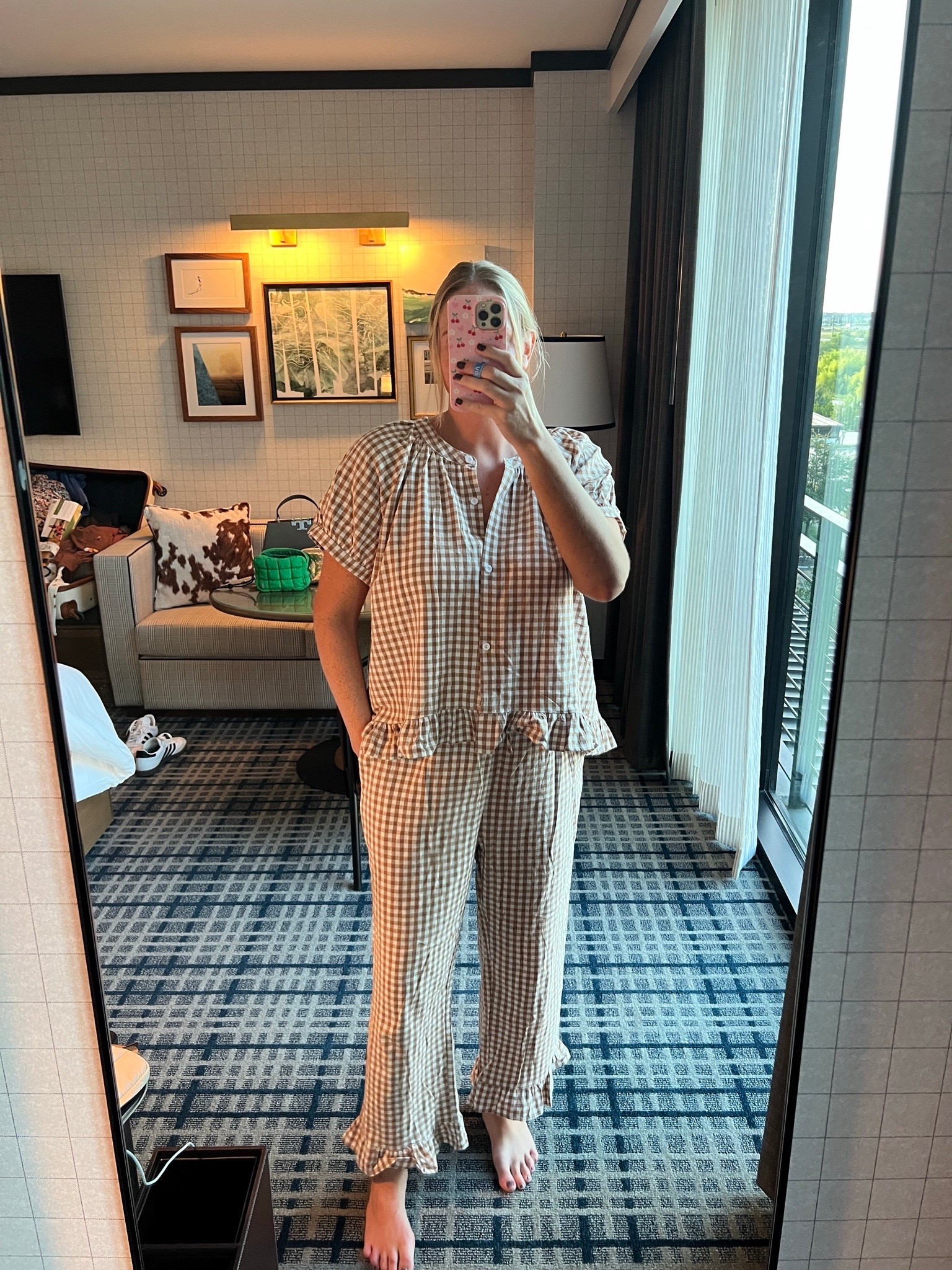 The cutest amazon pajama set  ✨

Pajama set - Amazon fashion - Mom looks - Pajama set #LTKStyleTip
